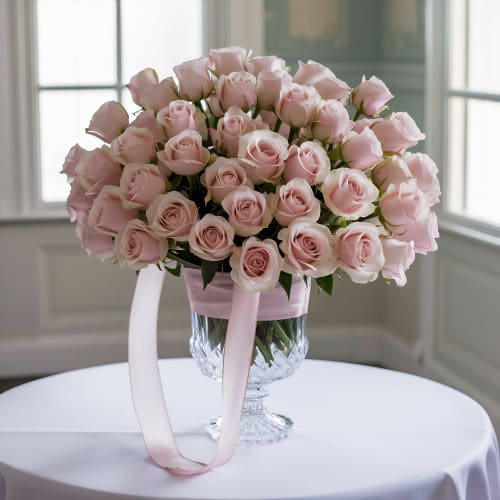 10 Pink Lilies | Cylinder Vase 10 Pink Lilies | Cylinder Vase
